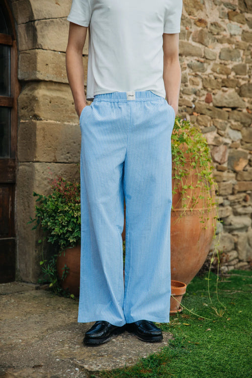 Striped Euro Summer Trousers